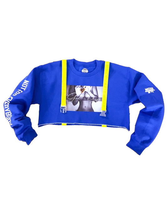 Women’s Neon Harness Custom Crop Top